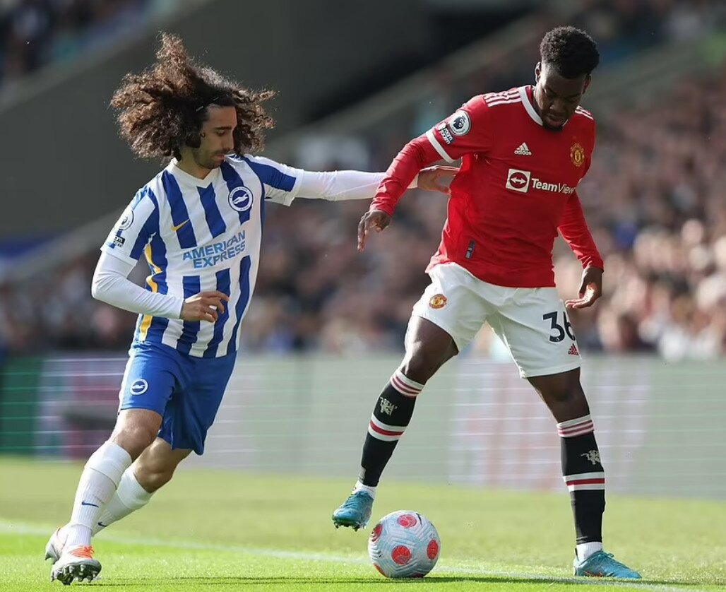 Đêm 7/5, MU tới làm khách trên sân Brighton tại vòng 37 Ngoại hạng Anh