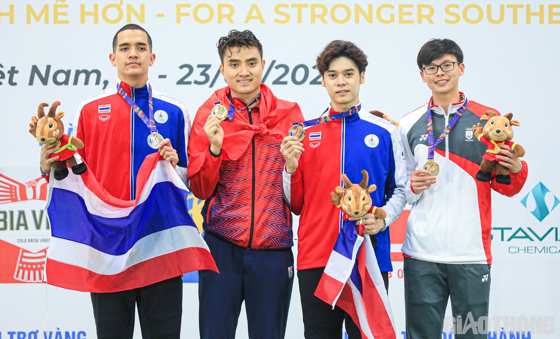 Với sự quyết tâm cao, Vũ Thành An đã mở hàng "vàng" cho đấu kiếm Việt Nam tại SEA Games 31.