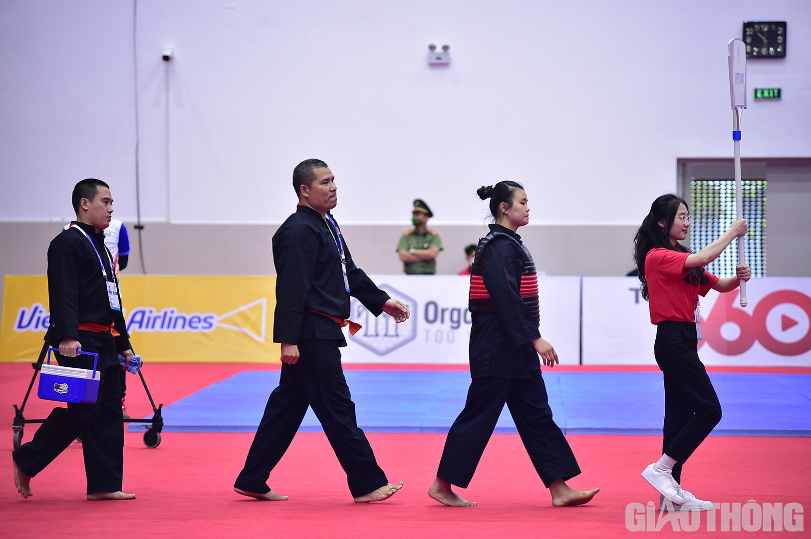 Ngày 16/5, tại Nhà thi đấu Bắc Từ Liêm (Hà Nội) diễn ra chung kết nhiều nội dung môn pencak silat. Quàng Thị Thu Nghĩa là người lĩnh ấn tiên phong cho pencak silat Việt Nam.