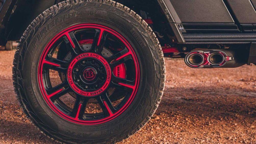 "Trái tim" của 900 XLP One of Ten là khối động cơ V8 tăng áp kép 4,0 lít của G63 năm 2020