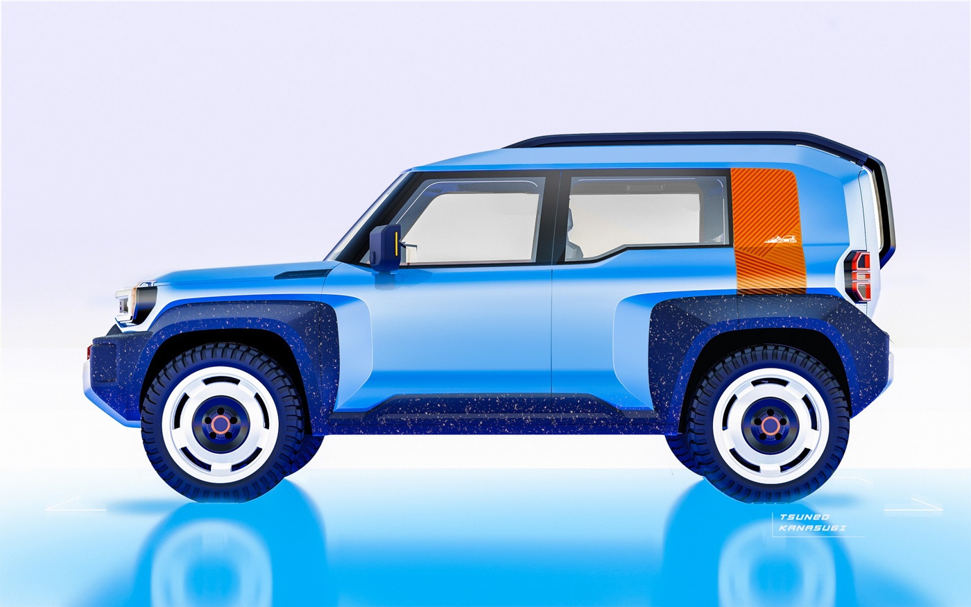 Compact Cruiser EV có kích thước nhỏ gọn - nhiều khả năng chỉ nằm trong phân khúc B tương tự như chiếc SUV đồng hương Suzuki Jimny