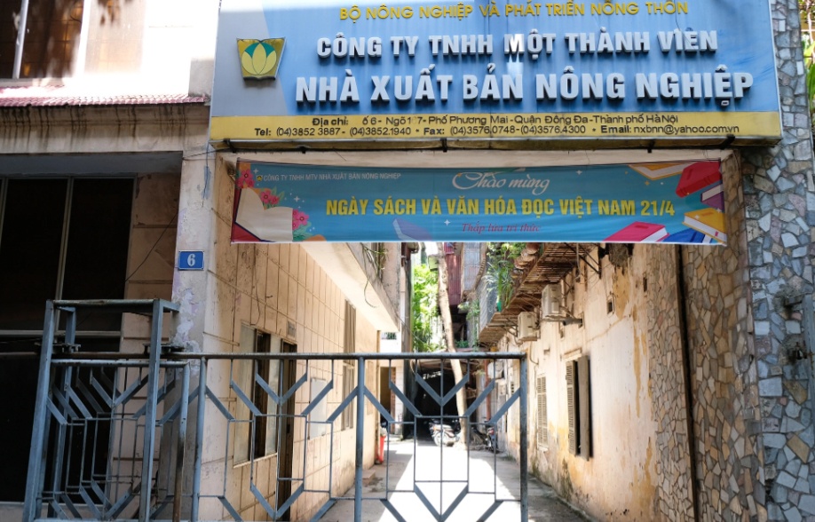 Quận Đống Đa có 1 cơ sở, là Công ty TNHH MTV Nhà xuất bản Nông nghiệp, địa chỉ tại số 167/6 phố Phương Mai, diện tích hơn 800 m2.