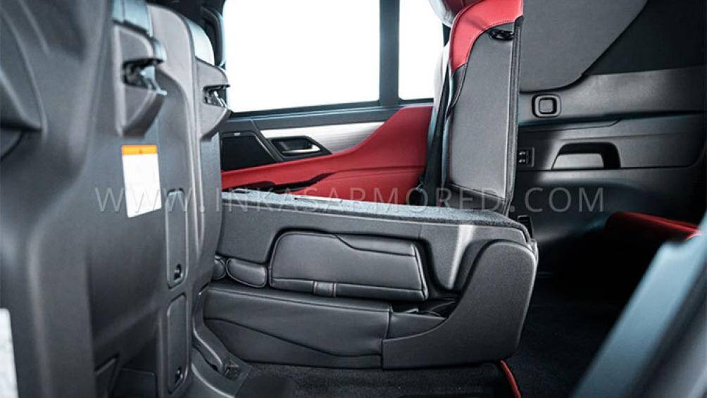 Đến cả khả năng tấn công các điểm yếu trên xe như bình xăng hay khoang động cơ cũng đã được Inkas tính toán và lắp đặt các thiết bị bảo vệ