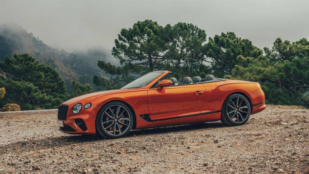 6. Bentley Continental GT Convertible