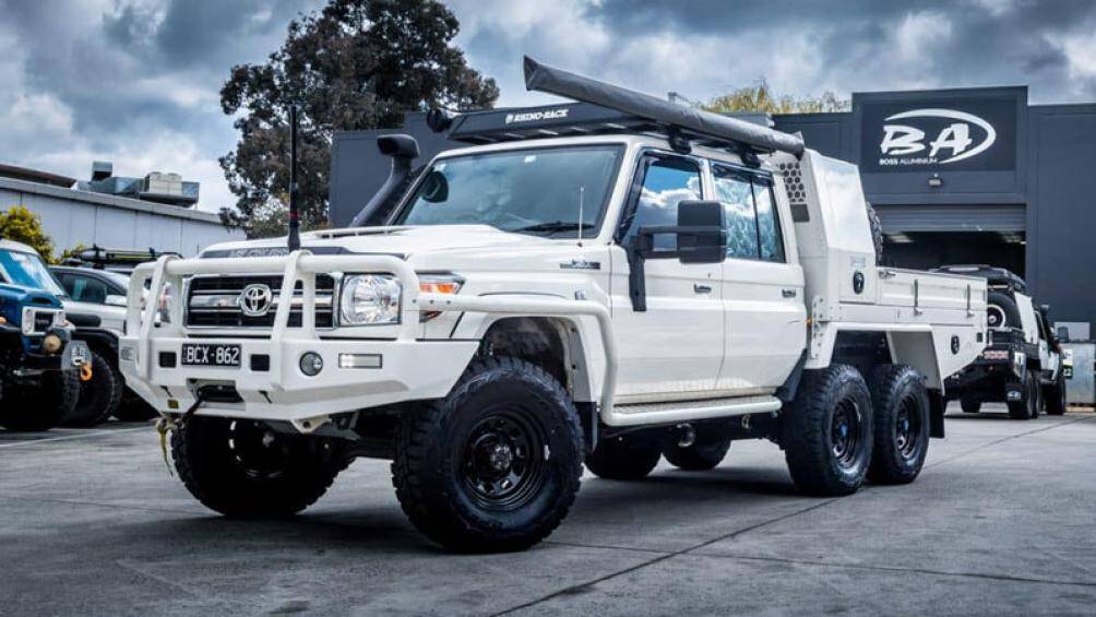 7. JMACX Toyota Land Cruiser 6x6