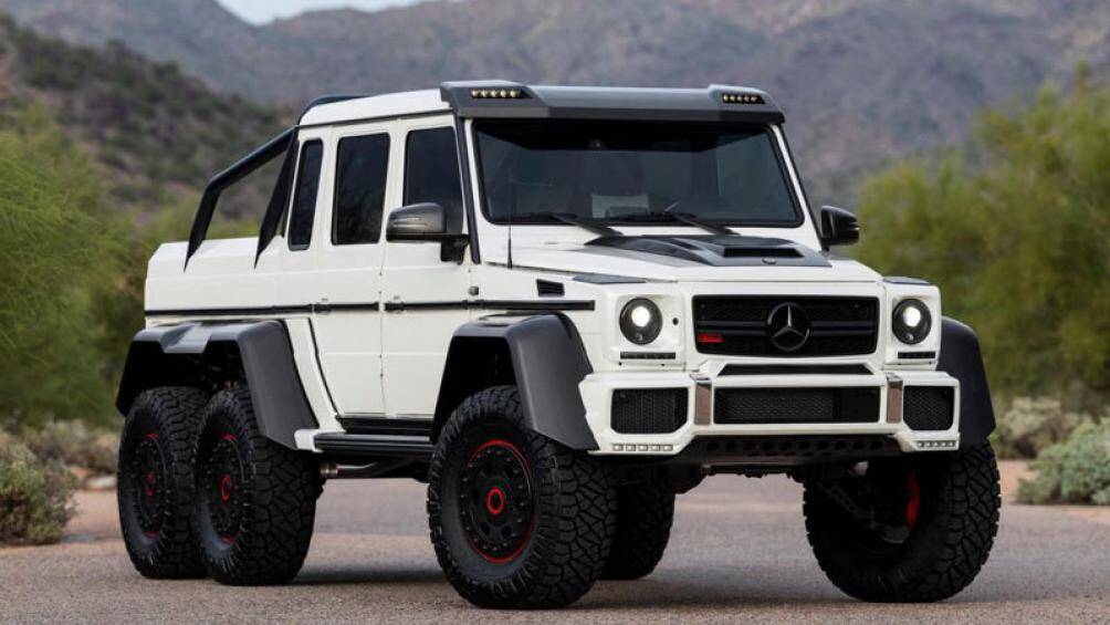8. Mercedes-Benz 6x6 G63 AMG