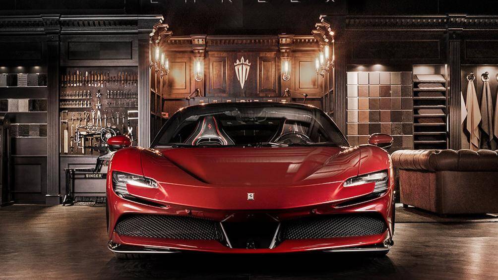 Thương hiệu độ xe Carlex Design vừa trình làng bản độ nội thất mới nhất của mình trên chiếc Ferrari SF90 Stradale