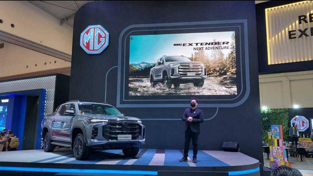 Mẫu bán tải MG Extender 2022 đã được giới thiệu tại Triển lãm ô tô Quốc tế Gaikindo Indonesia (GIIAS) 2022