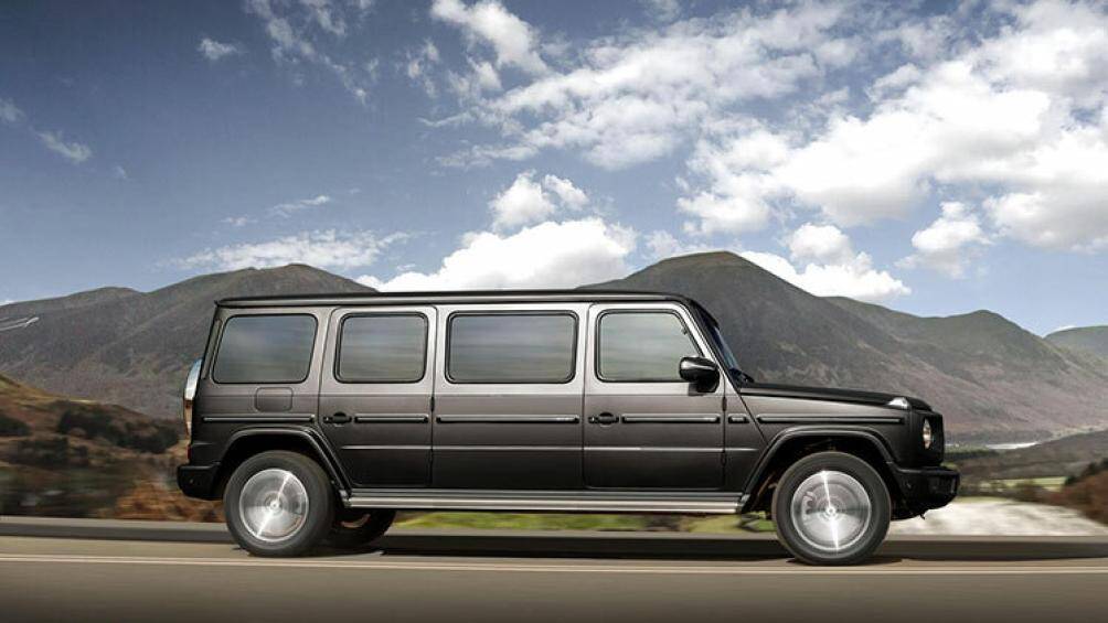 Theo công bố của Klassen, chiếc xe Mercedes-AMG G63 bọc thép kéo dài này có thể chịu được súng trường và đạn xuyên giáp