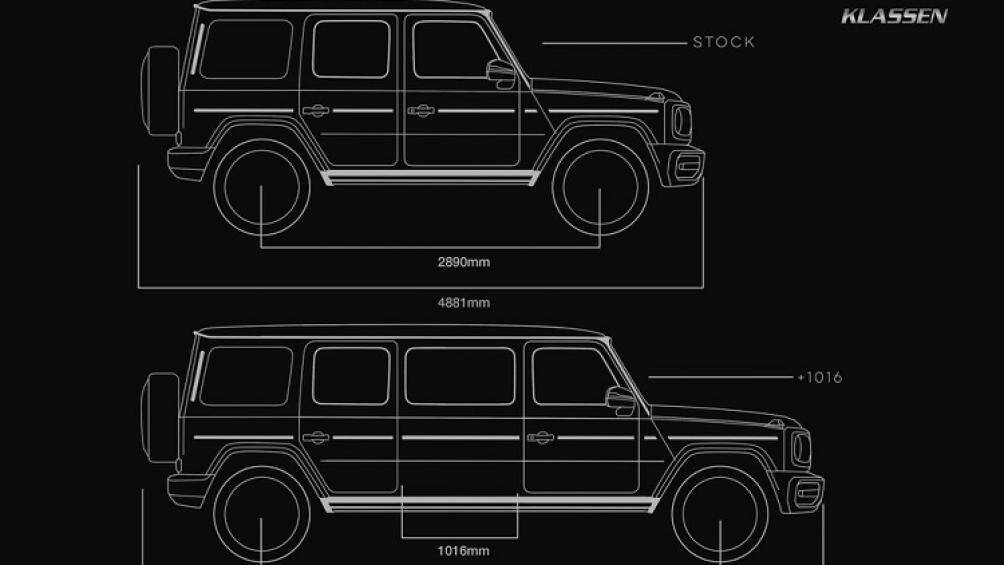 Lốp xe cũng được gia cố bằng các vòng đệm chịu tải nặng, tổng chiều dài xe đạt 5.897 mm