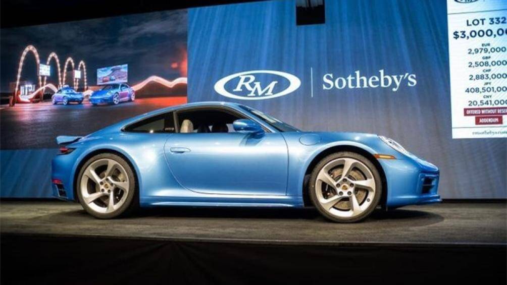 Porsche 911 Sally Special vừa được đấu giá thành công với số tiền cuối cùng lên đến 3,6 triệu USD