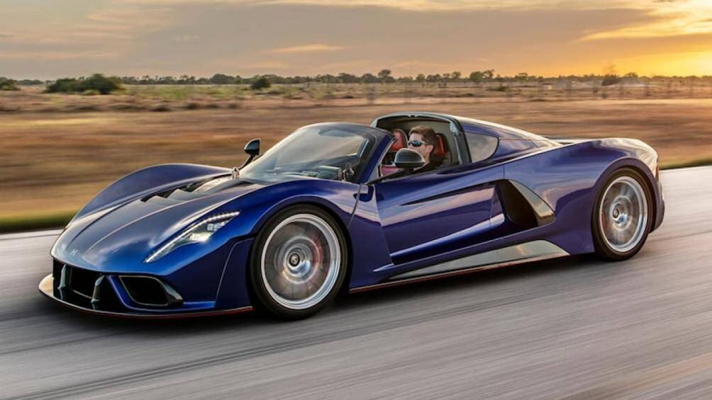 9. Hennessey Venom F5 Roadster