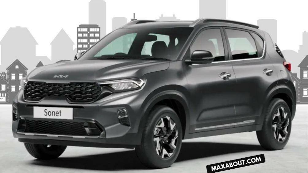 So với các phiên bản còn lại, Kia Sonet X-Line 2023 mang trên mình ngoại hình hầm hố hơn nhờ màu sơn ngoại thất mới