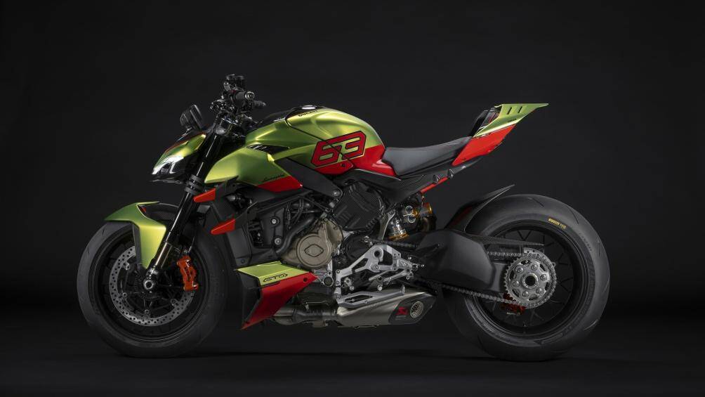 Ducati và Lamborghini mới đây đã hợp tác để cho ra mắt một phiên bản mô tô đặc biệt mới, được đặt tên là Ducati Streetfighter V4 Lamborghini