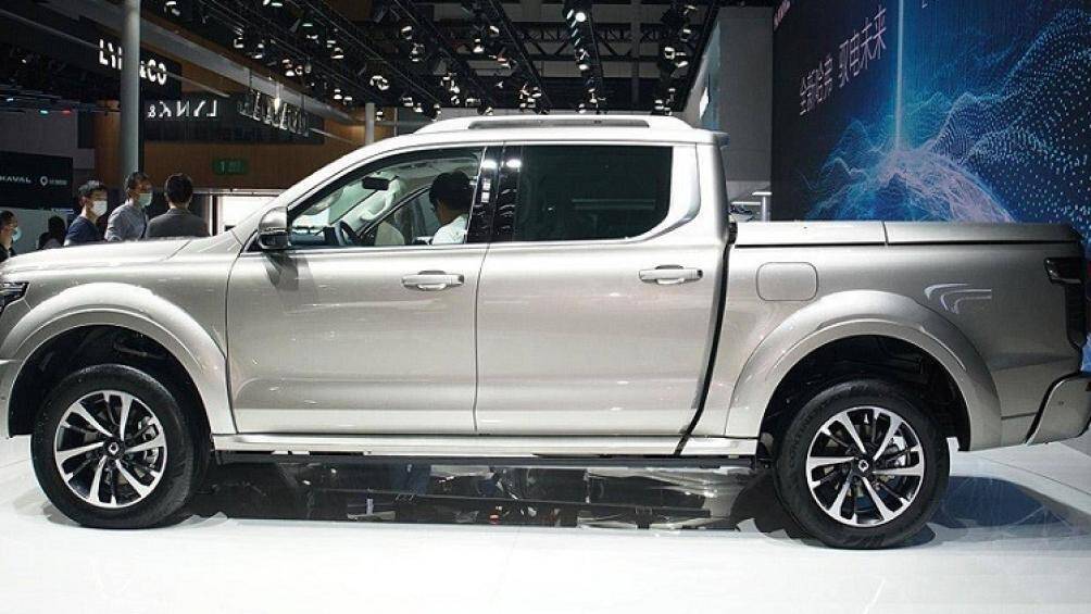 GWM Shanhai Cannon bán tải sở hữu chiều dài 5.440 mm, chiều rộng 1.991 mm, chiều cao 1.924 mm cùng chiều dài cơ sở 3.350 mm