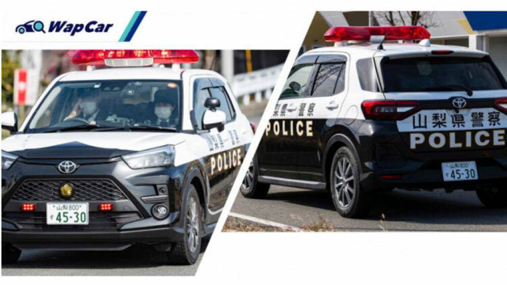 Cũng như nhiều mẫu xe tuần tra đô thị khác mà cảnh sát Nhật Bản sử dụng, chiếc Toyota Raize này được sơn màu đen - trắng đặc trưng