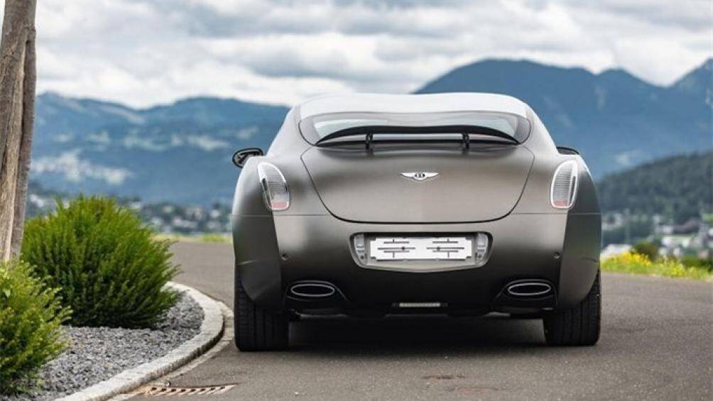 Bentley Continental GTZ chỉ được sản xuất giới hạn với số lượng 9 chiếc toàn cầu