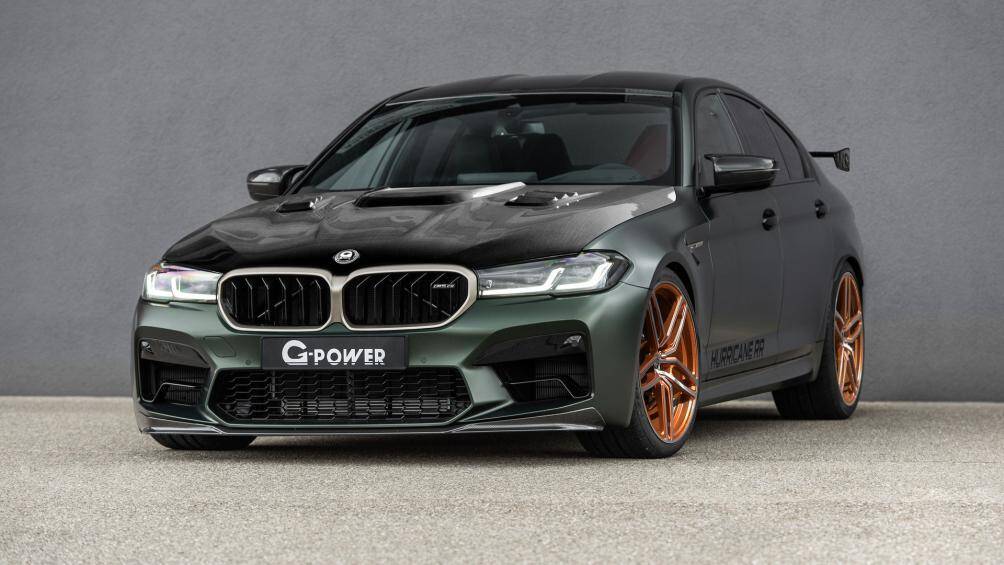 Mẫu xe mới nhất vừa được hãng độ G Power trình làng chính là chiếc BMW M5 CS Hurricane RR với nhiều nâng cấp mới