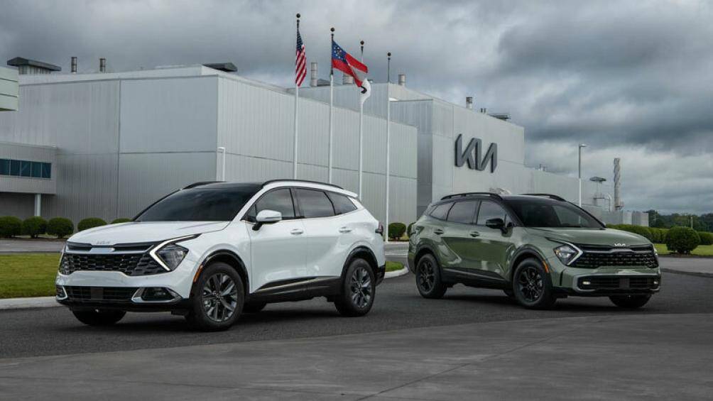 5. Kia Sportage (doanh số: 244 nghìn chiếc)