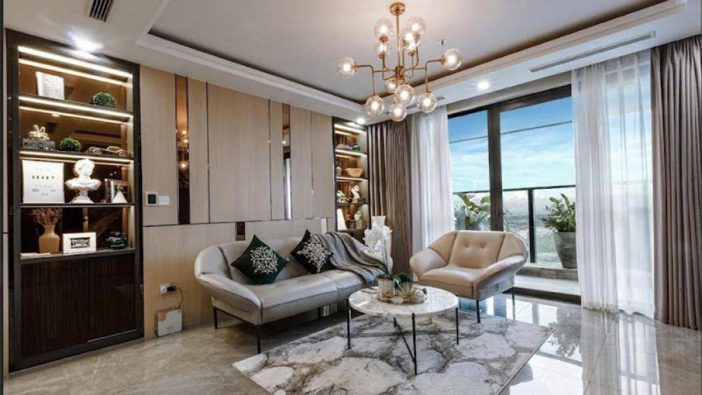 Nắng thu phương Nam nơi một g&oacute;c căn hộ sang trọng Sunshine Diamond River ngay b&ecirc;n s&ocirc;ng S&agrave;i G&ograve;n.