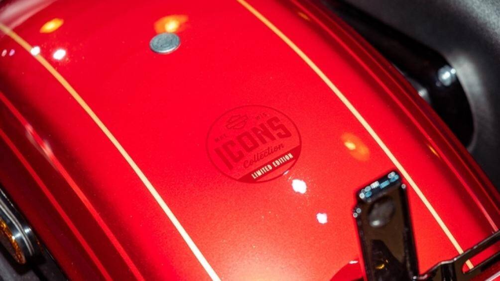 So với bản gốc, xe sở hữu màu sơn đặc biệt được hoàn thiện thủ công và bổ sung hệ thống âm thanh Harley-Davidson Audio cùng Rockford Fosgate