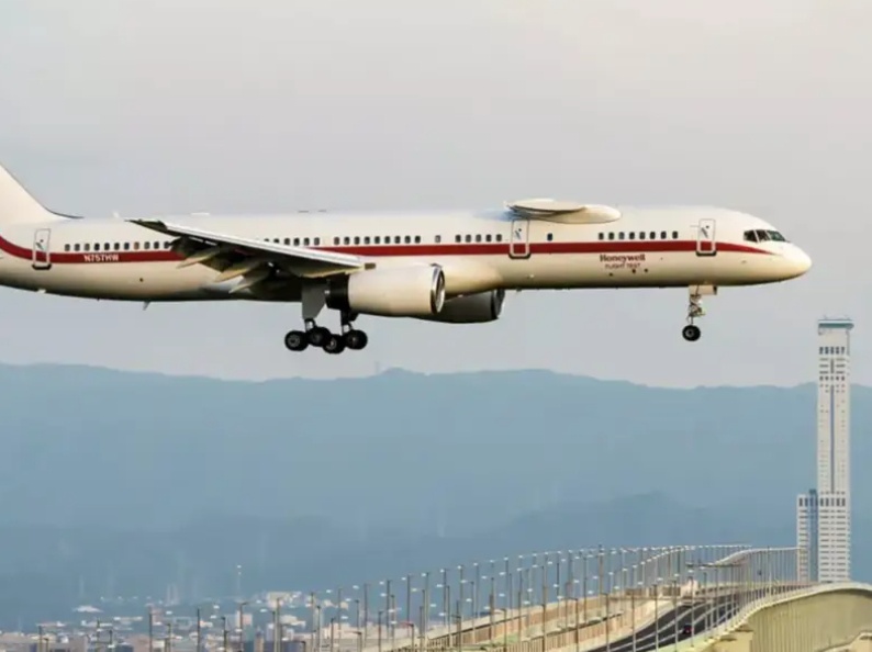 Trong thông cáo báo chí, Honeywell khẳng định chưa có kế hoạch dừng sử dụng chiếc Boeing 757 và tiếp tục tận dụng chiếc máy bay trong quá trình khai thác, ứng dụng và phá vỡ giới hạn về công nghệ trong ngành công nghiệp hàng không. Ảnh - Honeywell