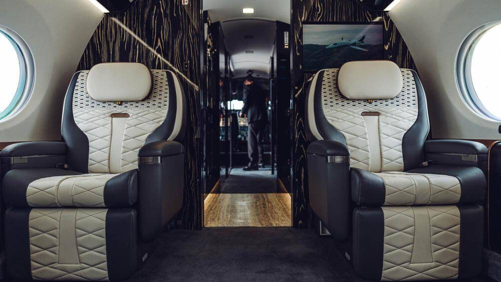 Nội thất của những chiếc máy bay được trang trí bằng nhiều loại vật liệu tốt nhất hiện có, tất cả đều có nguồn gốc bền vững
