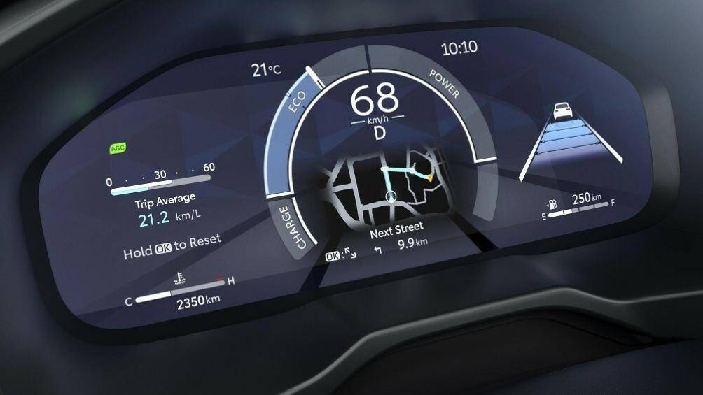 Ngoài ra, xe còn được trang bị màn hình cảm ứng thông tin giải trí 10,5 inch và cụm đồng hồ đo kỹ thuật số 12,3 inch