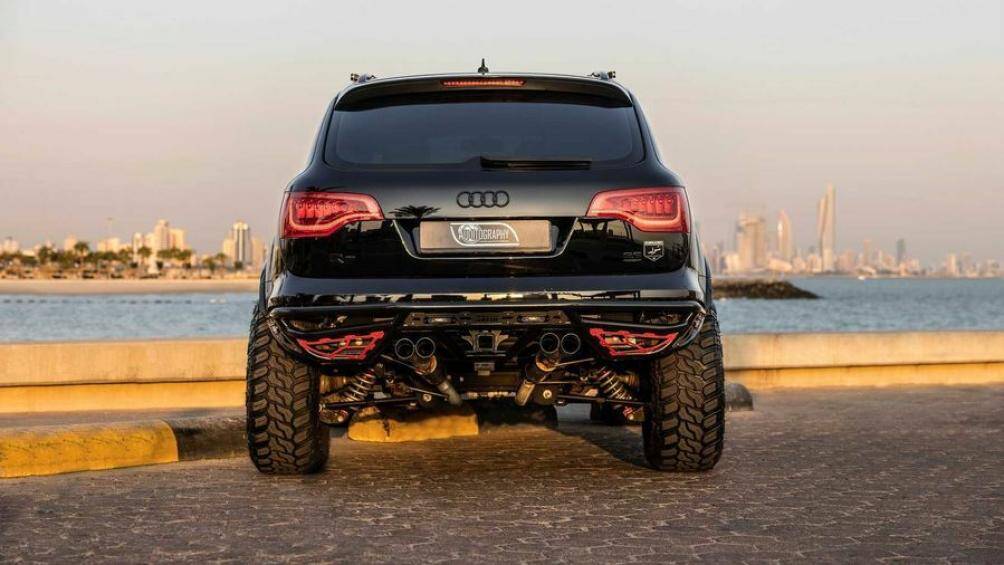 Mức giá độ xe Audi Q7 2009 này hiện vẫn hưa được chủ nhân tiết lộ