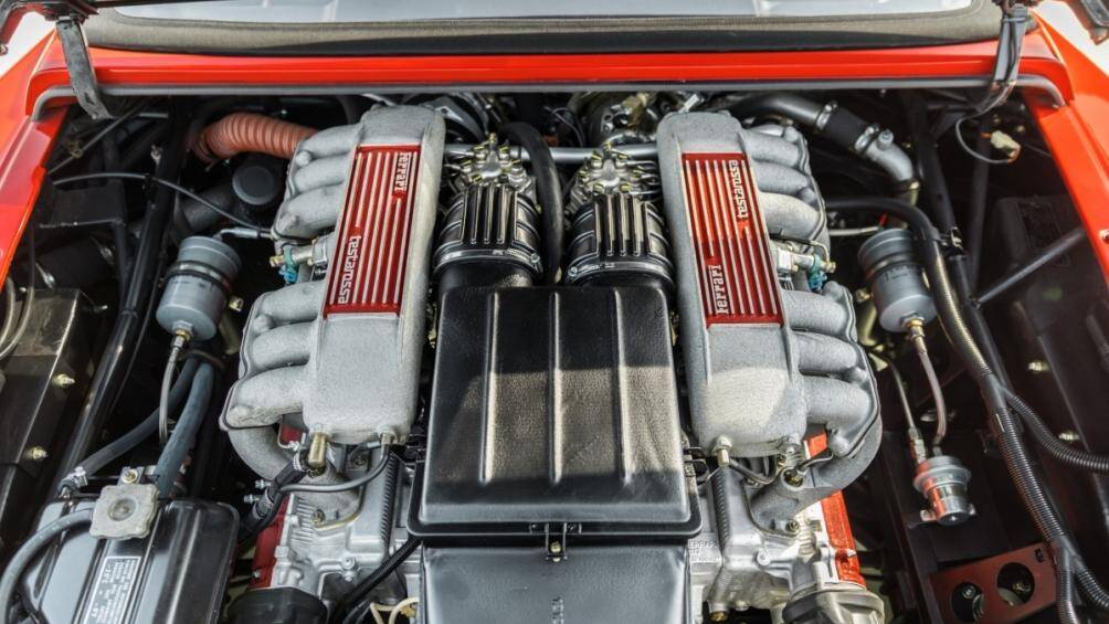 Chiếc Ferrari sau đó cũng được phục hồi hoàn toàn hệ thống máy móc, bao gồm một bộ ly hợp và hệ thống bơm nhiên liệu mới