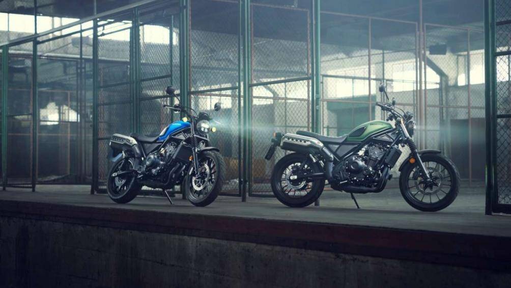 Chiếc cruiser hạng trung 2023 Honda CL500 đã ra mắt tại triển lãm EICMA 2022 đang diễn ra ở Milan (Ý)