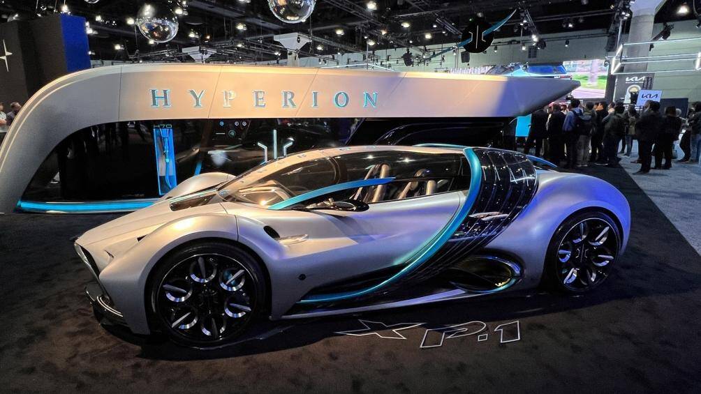 Trong khuôn khổ triển lãm ô tô Los Angeles 2022, Hyperion - start-up siêu xe có trụ sở tại bang California (Mỹ) đã trình làng mẫu XP-1
