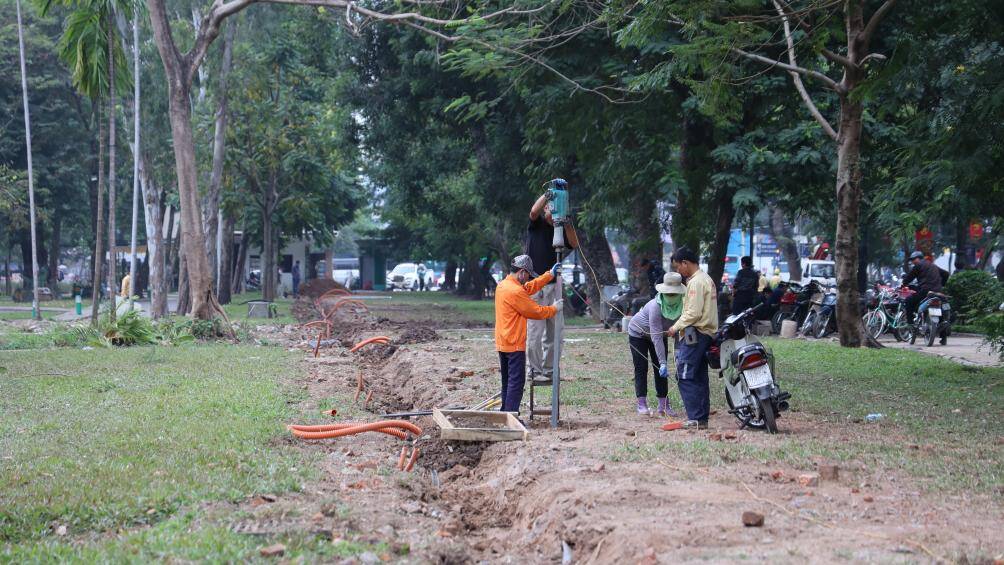 Tổng chiều dài tuyến phố đi bộ dự kiến khoảng 1.600m; tổng diện tích sử dụng dự kiến khoảng 109.300m2.