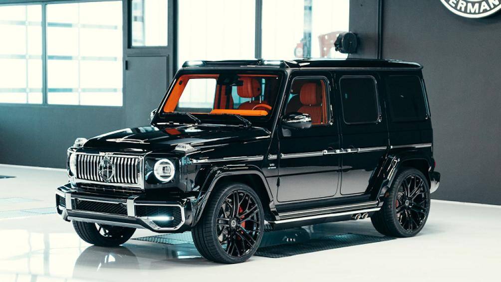 HG Ultimate được trang bị các phần bệ bước chỉnh điện, bộ mâm xe Hofele có kích thước 24 inch