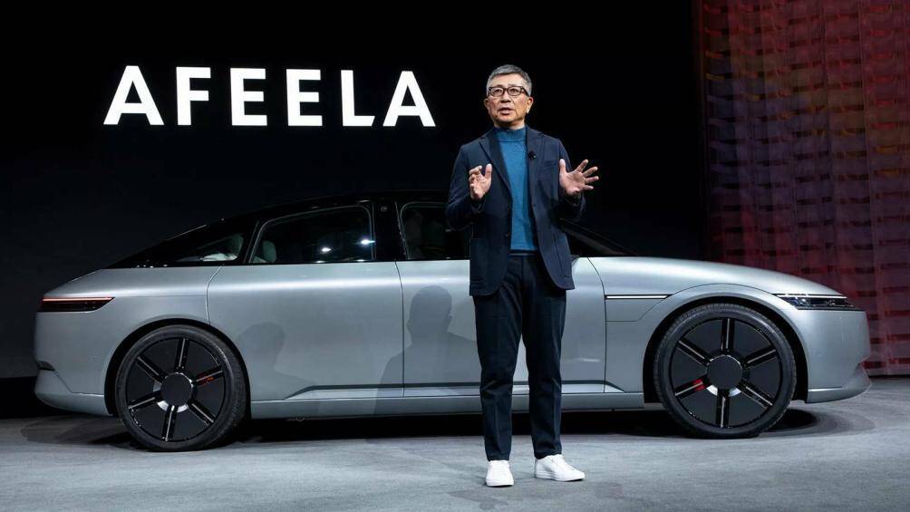 Chiếc xe Afeela được giới thiệu tại CES 2023 là một mẫu concept, với thiết kế hoàn toàn khác với những hình ảnh đầu tiên được Sony tiết lộ cách đây ba năm