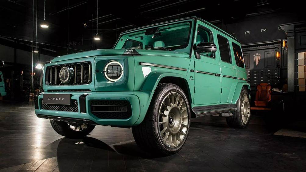 Hãng độ Carlex Design vừa giới thiệu phiên bản nâng cấp đặc biệt dành cho Mercedes-AMG G63 với tên gọi Mint & Gold Edition