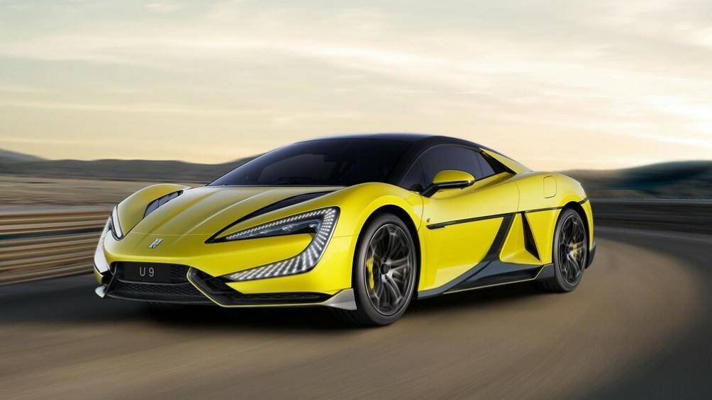YangWang U9 sở hữu kiểu dáng thấp với 2 cửa cùng những chi tiết tối ưu tính khí động lực học