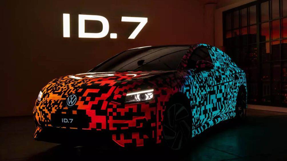 Màu sơn của ID.7 có thể thay đổi theo ý muốn, ngoài ra còn có khả năng đổi màu theo giai điệu âm nhạc