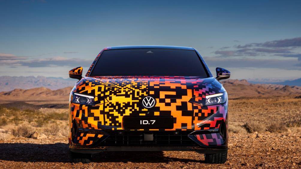 Volkswagen chỉ chia sẻ phiên bản thương mại của ID.7 sẽ có phạm vi di chuyển tối đa 700 km
