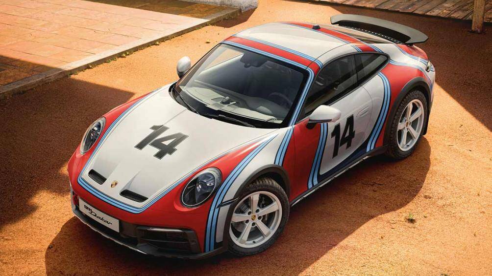 "Rallye 1978" được lấy nguyên bản từ chiếc Porsche 911 SC 3.0 tham gia East African Safari Rally năm 1978