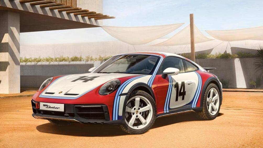 Điểm nổi bật của tùy chọn này là phối màu đặc trưng Martini Racing cùng số đeo 14. Mức giá của bộ tem "Rallye 1978" lên đến 6.390 USD