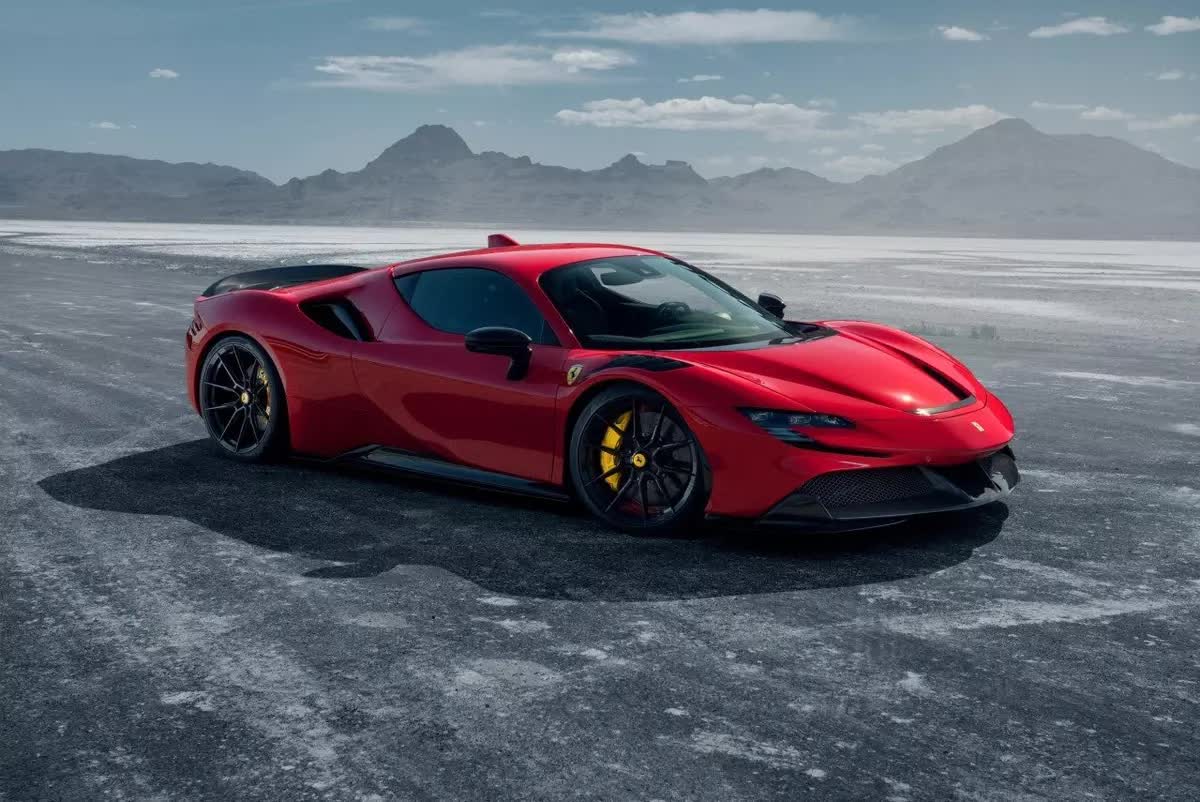 2. Ferrari SF90 Stradale: tăng tốc 0-100 km/h trong 2,5 giây