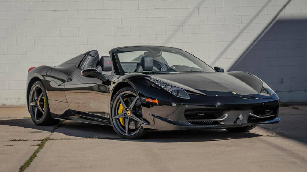 1. Ferrari 458 Spider