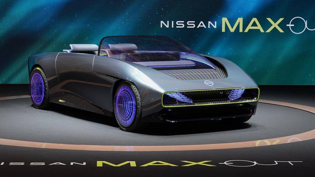 Tại sự kiện Nissan Futures, hãng xe Nhật Bản đã giới thiệu mẫu xe mui trần concept có tên Max-Out mang thiết kế đậm chất viễn tưởng