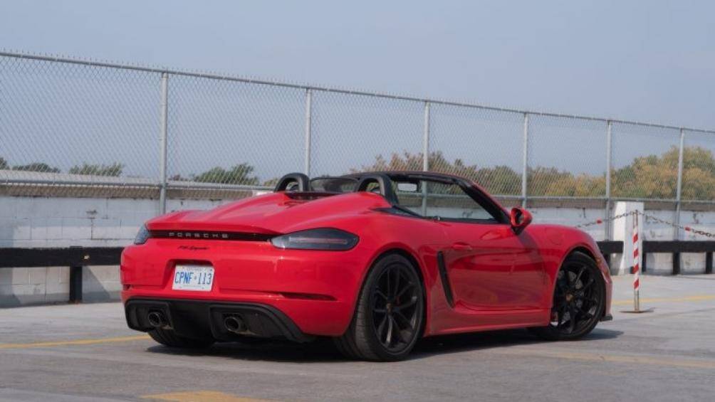 10. Porsche 718 Boxster Spyder