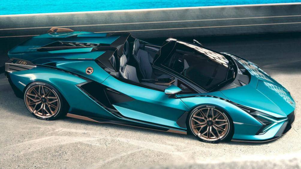 4. Lamborghini Sian FKP-37 Roadster (giá: 3,8 triệu USD)
