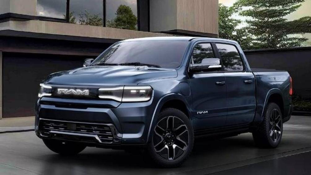 Sau khi công bố mẫu xe concept tại triển lãm CES, Ram đã chính thức công bố những hình ảnh đầu tiên về mẫu bán tải chạy điện REV 2024