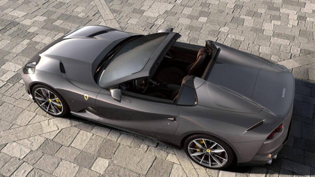 8. Ferrari 812 GTS (công suất tối đa: 789 mã lực)