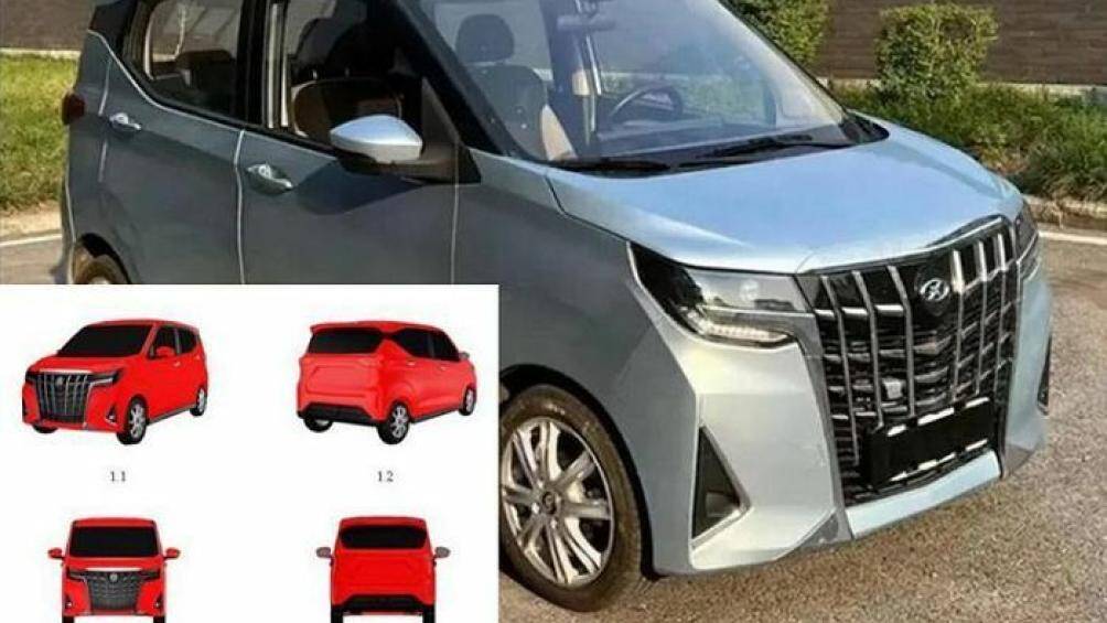 Ngay cả hốc hình tam giác ở hai góc cản trước của Honri Boma cũng được bê nguyên từ Toyota Alphard sang