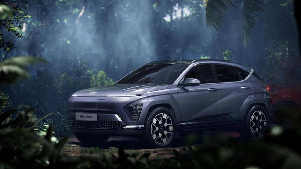 Những thay đổi về thiết kế trên xe điện Hyundai Kona 2024 mang phong cách của tương lai hơn so với các bản thường